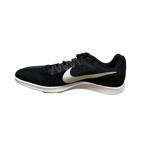 NIKE ZOOM RIVAL DISTANCE BLACK TRACK SPIKES DC8725-001 MENS SIZE 12.5 NEW BLACK - Picture 2 of 9